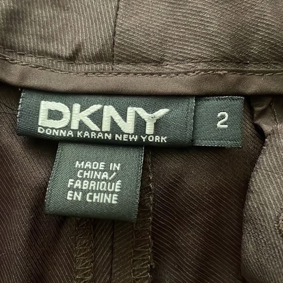 DKNY Brown Pants size 2 - Picture 4 of 11